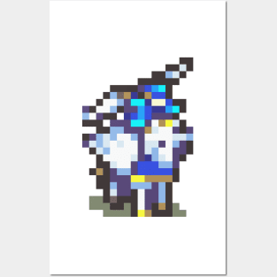 Falcon Knight Sprite Posters and Art